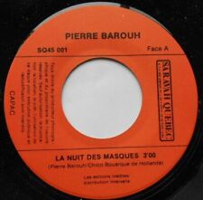 CANADA ONLY!!! NM- PIERRE BAROUH  La nuit des Masques / La bicyclette 1977 45