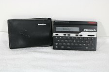 Franklin Crosswords Puzzle Solver Cw-50 (1992) with Cover