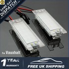 LED License Number Plate Light for Vauxhall/Opel Astra H Corsa C D Zafira B Adam