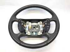 1996 97 Ford Thunderbird Leather Steering Wheel Dark Gray Trim Code BS W/ Cruise