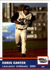 2005 Lancaster Jethawks Grandstand #11 Chris Carter Concord California CA Card