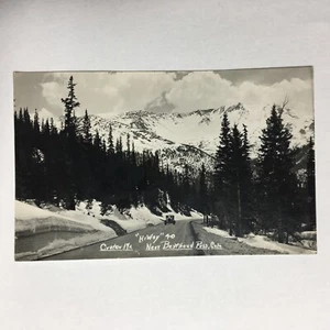 De Colección Colorado CO Berthoud Pass Crater Mts Postal Antigua De Colección RPPC Defender - Imagen 1 de 2