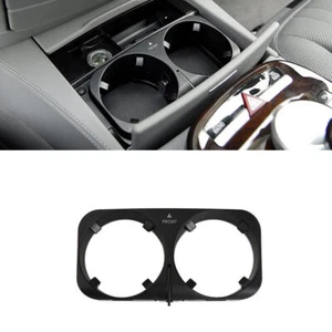 Para Benz Clase S W221 2006-2008 negro consola central borde cubierta de vaso de agua 1 pieza - Imagen 1 de 10