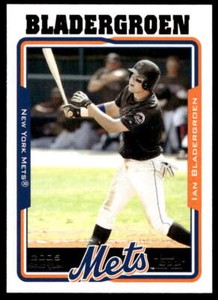 2005 Topps #315 Ian Bladergroen  FY, RC  New York Mets