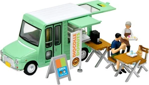 Diocolle 64 1/64 # Car Snap 24a DONUT SHOP DAIHATSU MIRA & Accessory Set 330578 - Picture 1 of 7