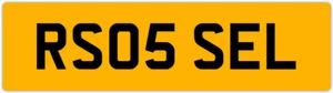 RUSSELL RUS RUSS RU55 PRIVATE REGISTRATION CHERISHED CAR NUMBER PLATE RS05 SEL - Picture 1 of 4