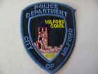 Milford Ct Conn Obsolete Defunct Police Patch Free Shipping Lowest Price On Ebay