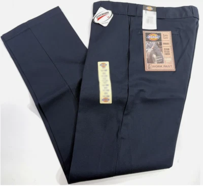 NEW MENS 28x32 DICKIES ORIGINAL 874 WORK PANTS DARK NAVY 28x32 - Image 1 of 2