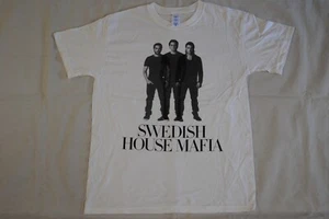 SWEDISH HOUSE MAFIA BAND LINE UP LOGO T SHIRT NEW OFFICIAL VINTAGE RARE - Imagen 1 de 3