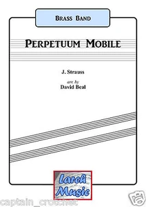 PERPETUUM MOBILE - Brass Band - Music Score and Parts *NEW* Sheet Music Book