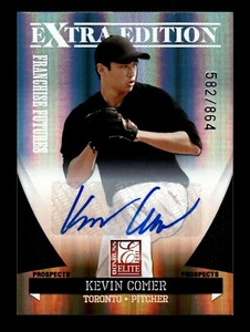 2011 Donruss Elite Extra Edition Auto  #/864 Kevin Comer #45 Chicago White Sox - Picture 1 of 2