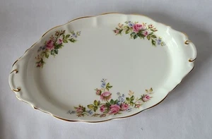 Royal Albert Moss Rose (New Horizon) Bone China Tray for Sugar Bowl and Creamer - Picture 1 of 7