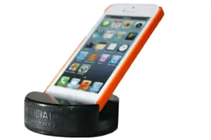 - The Original Indestructible Hockey Puck Phone Stand - The Best Universal Sm... - Picture 1 of 5