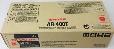 SHARP AR-400T Original Black Toner For SHARP AR-337/AR-405/AR-407 (22,000 Pages) - Image 1 of 2