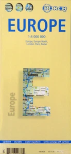NEW 2007~EUROPE MAP, Borch~Places & Points of Interest Index, City Details - Picture 1 of 5