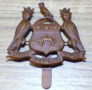 15th & 17th Leeds Pals Battalions West Yorkshire Regiment Cap Badge with Slider - Picture 1 of 3