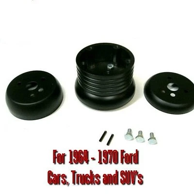 Ford Mustang 1965-1969 New World Motoring, Fairlane 5 orificios dirección billet con... Foto 1 de 2