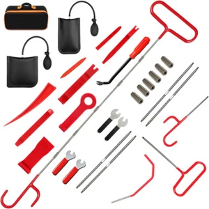 Stainless steel long distance car emergency key hook tool New 7-piece set hook t - Picture 1 of 8
