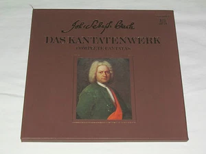 BACH Complete Cantatas #51-56 Volume 14 BOX SET 2-LP Telefunken Gustav Leonhardt - Picture 1 of 6