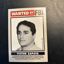 Jb2 1993 wanted By The Fbi #39 Victor Zapata