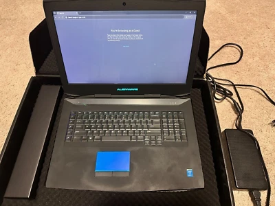 Portátil Alienware 18 - 18.4" - i7-4700MQ 16GB RAM 500GB SSD NVIDIA GPU - BATERÍA DEFECTUOSA Foto 1 de 4
