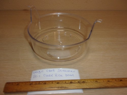 NEW REPLACEMENT PARTS MAGIC CHEF THE FOOD STEAMER MODEL FS-1 CLEAR RICE ...