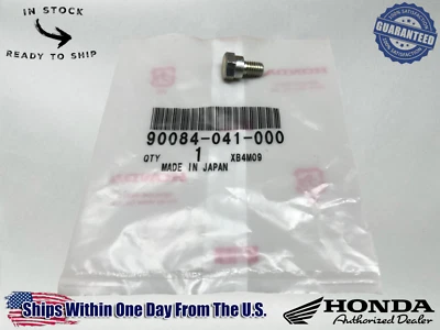 HONDA OEM XR250R XR250 CR80 CR85 PIÑÓN DE ACCIONAMIENTO PERNOS DE FIJACIÓN 90084-041-000 Foto 1 de 4
