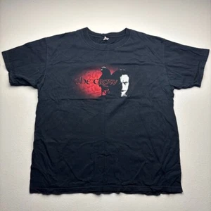 The Crow Shirt Mens XL Black Red Bred Anvil Tag Y2k '07 Movie Tee Brandon Lee - Picture 1 of 8