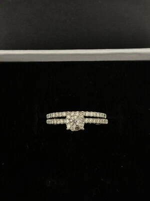 Natural Diamond Engagement Ring Set Pre-Owned  - Image 1 of 4