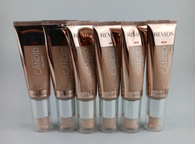 6 PACK REVLON PHOTOREADY CANDID GLOW MOISTURE GLOW FOUNDATION 110 PORCELAIN - Image 1 of 4