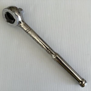 Craftsman Ratchet 1/2 Drive 43797 Thumb Wheel 10" Chrome Nice Grip  - Picture 1 of 7