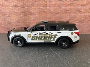 Sevier County Sheriff Tennessee 1/24 Scale Diecast Custom Motormax Police Car - Picture 1 of 12