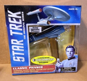 Star Trek TOS Classic Phaser Gold Handle LE 1:1 Scale Replica EE Exclusive 2012 - Picture 1 of 6