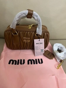 Miu Miu Arcadie Quilted Tassel Bag New With Shoulder Strap - Picture 1 of 6