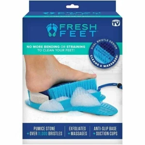 Fresh Feet Foot Scrubber Clean & Massage Your Feet As Seen on TV All in One - Picture 1 of 2