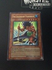 YUGIOH THE LEGENDARY FISHERMAN ULTRA RARE PSV-076 OLD ANIME PLAYED CONDITION
