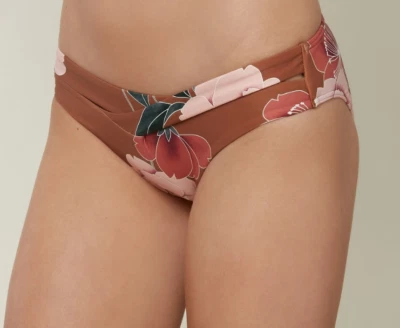 O'Neill Juinor Trinity Active Bottoms Gold Coast Floral Brown Size M 3665 - Изображение 1 из 2