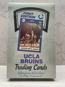 1990 UCLA Bruins Collegiate Collection First Edition Wax Box Kareem Abdul Jabbar - Bild 1 von 6