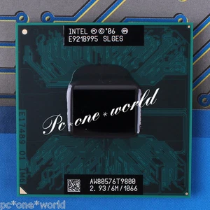 100% OK SLGES Intel Core 2 Duo T9800 2.93 GHz Dual-Core Laptop Processor CPU - Picture 1 of 1