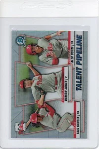 2020 Bowman Talent Pipeline Jones/Bohm/Garcia Philadelphia Phillies #TP-PHI - Picture 1 of 2