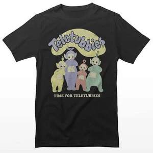 T-shirt uomo Teletubbies con licenza ufficiale - Time For Teletubbies - Foto 1 di 2