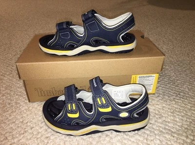 Sandalias Timberland Youth Sand Stomper azul marino talla 1 Foto 1 de 4