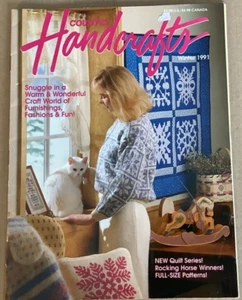 VG Country Handcrafts Vol 9 No 3 Winter 1991 Full Size Patterns - Picture 1 of 6
