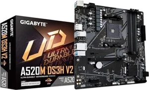 Gigabyte A520M DS3H V2 Motherboard Supports AMD Ryzen 5000 Series AM4 CPUs DDR4 - Picture 1 of 4