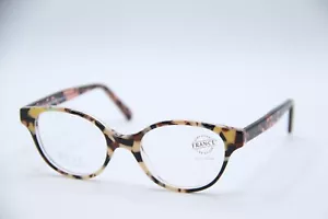 NEW JEAN LAFONT PARIS TIC 6160 HAVANA PINK AUTHENTIC FRAMES EYEGLASSES 45-17 - Picture 1 of 4