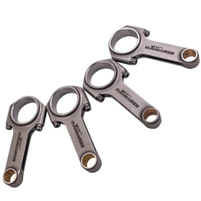 H beam Conrod Connecting Rods for Porsche 914 2.0L 4cyl ARP Bolts 131mm 5.1575" - Photo 1/4