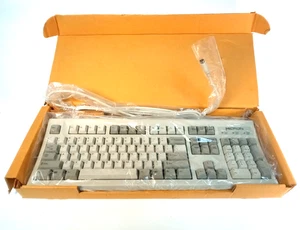 Micron NMB RT6856TW Wired Keyboard PS/2 - Picture 1 of 10