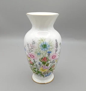 Aynsley Wild Tudor Vase 6.25" Tall - Picture 1 of 3