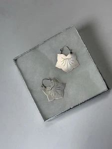 Blume Sterling Silber Ohrringe 925 - Bild 1 von 16
