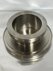 STAINLESS STEAL ISO 100 to ISO 63 VACUUM REDUCER, NOS - Picture 1 of 4